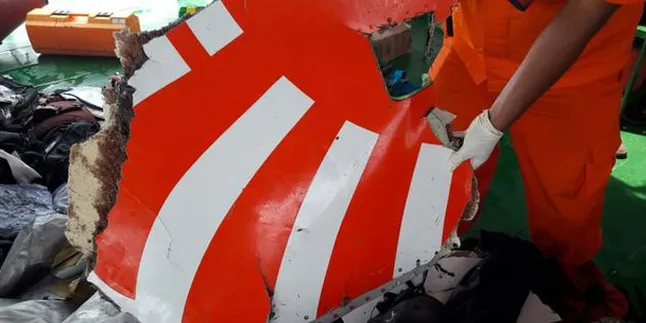 FOTO Temuan Serpihan Pesawat Lion Air Yang Jatuh, Basarnas Sisir Perairan Karawang