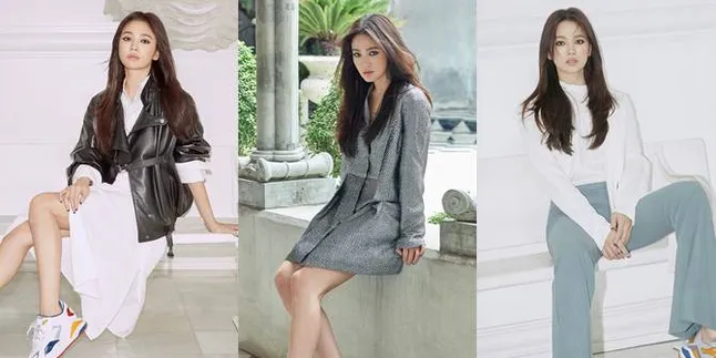 Foto Terbaru Song Hye Kyo dengan Makeup Berat, Sporty atau Anggun Tetap Cantik Foto Terbaru Song Hye Kyo dengan Makeup Berat, Sporty atau Anggun Tetap Cantik