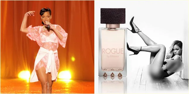 [FOTO] Terlalu Seksi & Provokatif, Iklan Parfum Rihanna Dicekal