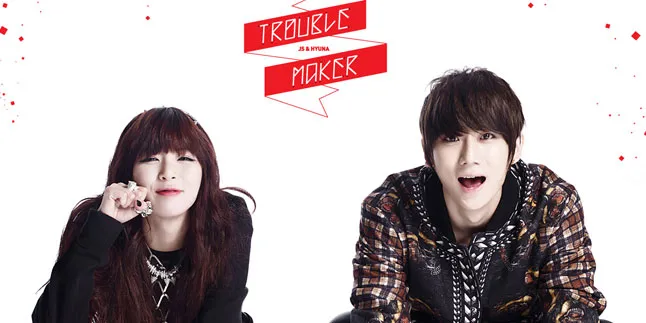 [FOTO] Trouble Maker Imut Banget Saat Pakai Sepatu Couple