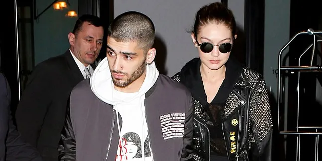 [FOTO] Umbar Kemesraan, Zayn Malik & Gigi Hadid Makin Romantis