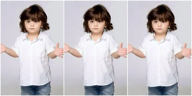 [Foto] Wajah Unyu AbRam Khan Sehabis Mandi, Segar Nggemesin!