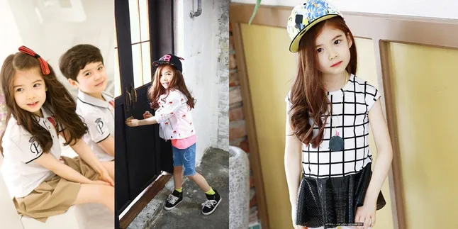 [FOTO] Yuk Kenali Model Cilik Korea-Kanada Lauren Lunde