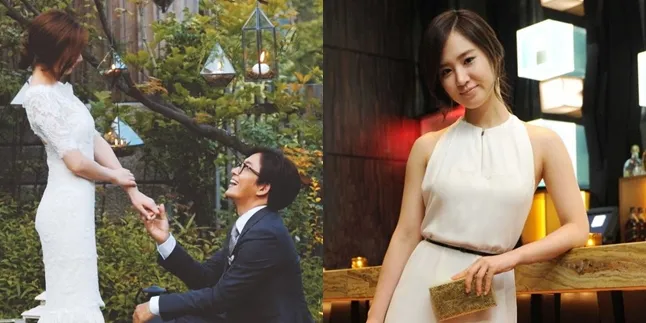 Foto Yuri SNSD Hadiri 'Bridal Shower' Bae Yong Jun & Park Soo Jin