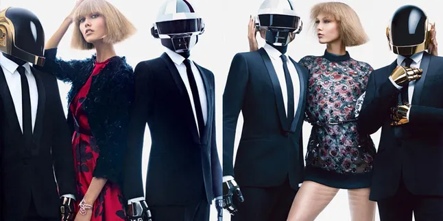[Foto+Video] Daft Punk Jadi Model Vogue Bareng Model Cantik!