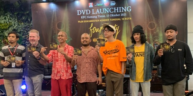 Fourtwnty Hadirkan Cerita Konser 10 Kota Lewat Sebuah DVD Bertajuk ‘HELIOTROPISME’