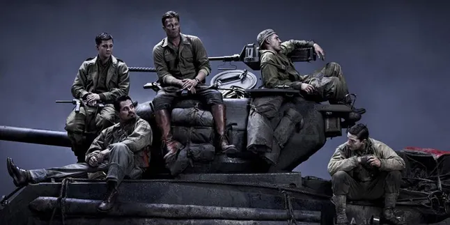 'FURY', Usaha Brad Pitt Angkat Sisi Emosional Tentara Perang