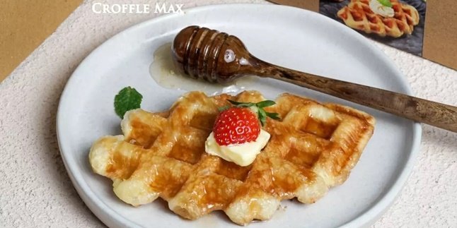 Combination of Croissant and Waffle Becomes a Trending Snack, Croffle Max Semarang Offers Various Topping Varieties