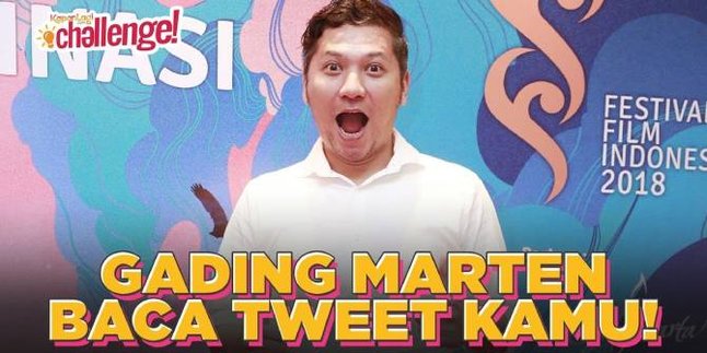 Gading Marten Overjoyed by Netizens' Praise for His Handsomeness