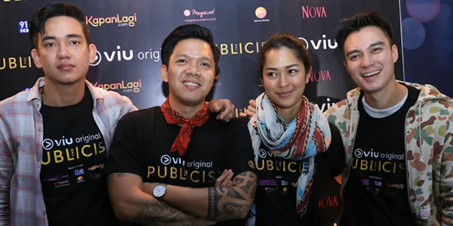 Gaet Adipati Dolken dan Prisia Nasution, VIU Luncurkan Web Series 'THE PUBLICIST'
