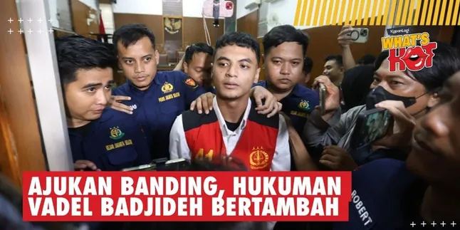 Gagal Dapat Keringanan, Hukuman Vadel Badjideh Justru Makin Berat