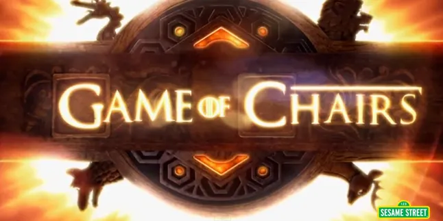 'GAME OF CHAIRS', Parodi Lucu 'GAME OF THRONES' Ala Sesame Street 'GAME OF CHAIRS', Parodi Lucu 'GAME OF THRONES' Ala Sesame Street