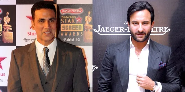 Ganteng Abis! Putra Akshay Kumar & Saif Ali Khan 'Duet' Bareng