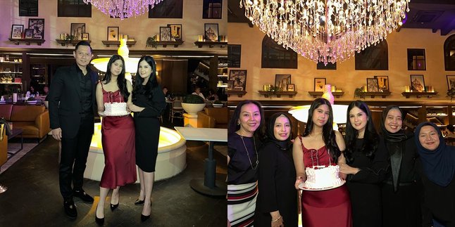 8 Styles of Almira, AHY's Daughter, at Birthday Celebration, Appearing On Point Wearing Dress and High Heels - Like Young Annisa Pohan