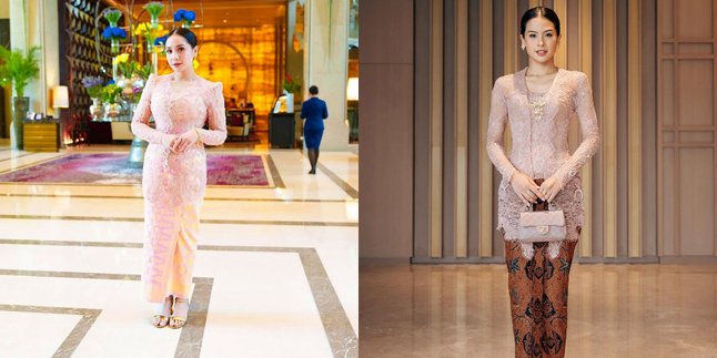 Favorite Brocade Kebaya Styles of Celebrities, Unveiling Traditional Touches that Remain Elegant