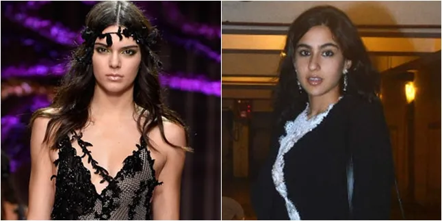 Gaya Kembar Sara Ali Khan dan Kendall Jenner, Siapa Lebih Cantik?