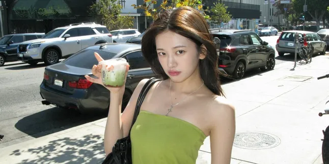 An Yu Jin IVE's Summer Style: Fresh and Simple Green Vibes