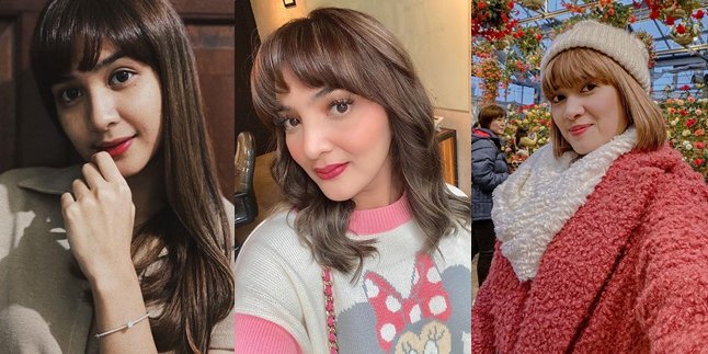 Having Iconic Bangs Hairstyle, These 8 Female Celebrities Look Even Cuter and More Feminine