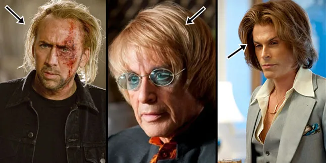 Gaya Rambut Terburuk Para Aktor Dalam Film