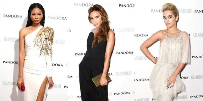 Gaya Selebriti Wanita di Glamour Of The Year 2013