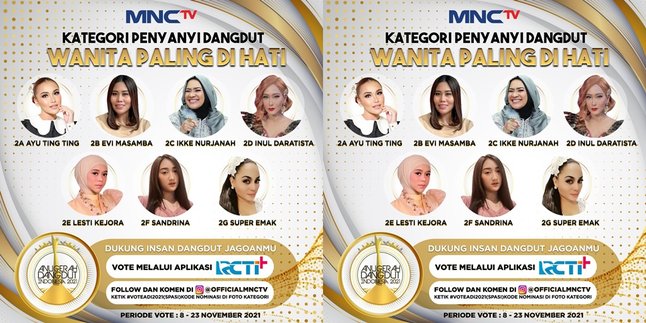 The Prestigious Award Event of Indonesian Dangdut 2021, Ayu Ting Ting - Ike Nurjanna Ready to Become the 'Most Beloved Female Dangdut Singer'