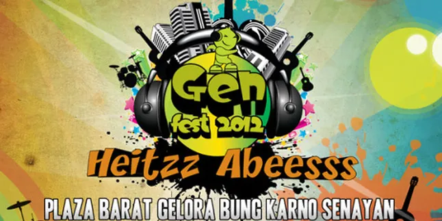Gen Festival 2012 Teriakkan Tolak Pembajakan