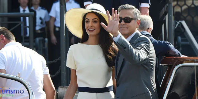 George Clooney Pamerkan Foto Pernikahan di Vanity Fair
