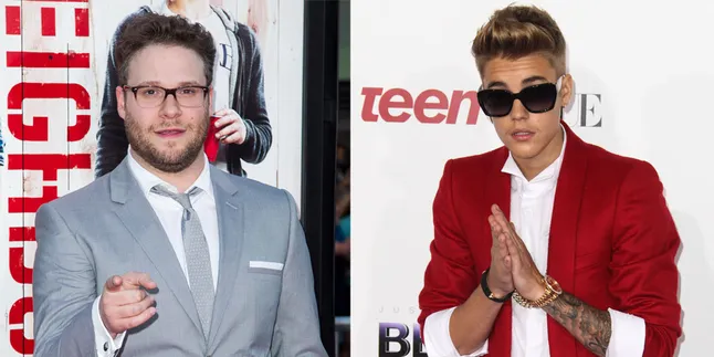 Geram, Justin Bieber Bikin Seth Rogen Naik Pitam
