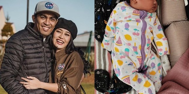 Gewa Anak Mutia Ayu and the late Glenn Fredly is now two months old