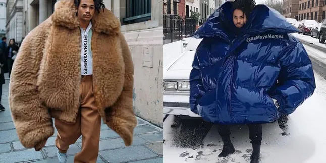 'Giant Jacket Is The New Wave' Angkat Trend Fashion Jadi Meme Kekinian