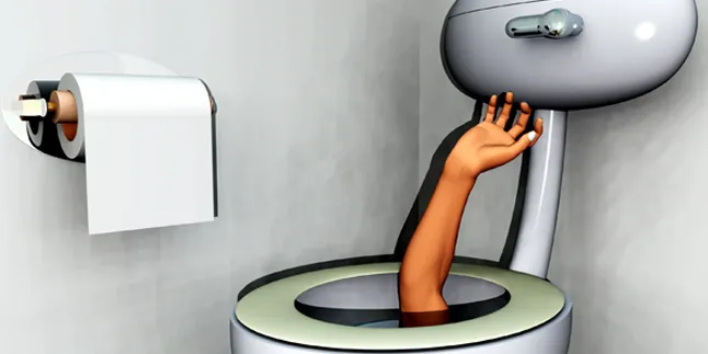 Gokil, Begini Caranya Jahil Dalam Toilet Gokil, Begini Caranya Jahil Dalam Toilet