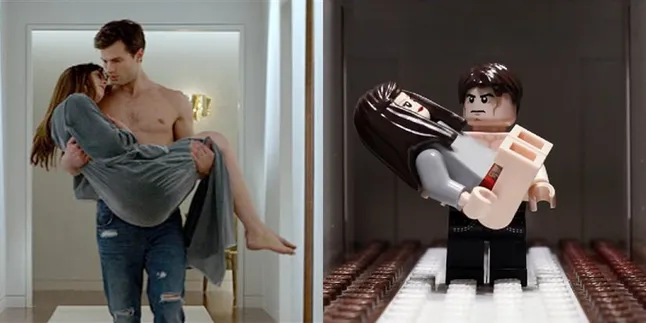 Gokil Dan Seksi! 'FIFTY SHADES OF GREY' Versi Lego