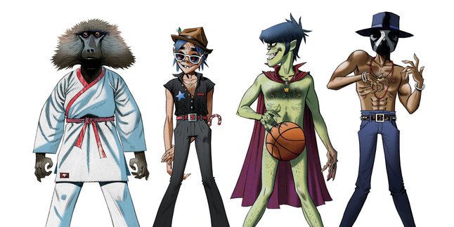 Gorillaz Bakal Show di Bali April 2015, Nantikan Kehebohannya!