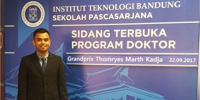 Grandprix, Baru Usia 24 Sudah Raih Gelar Doktor