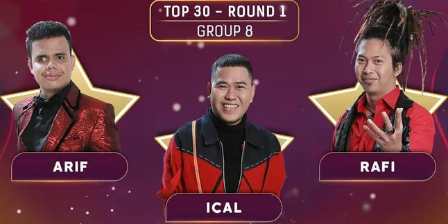 Grup 8 Top 30 D'Star: Rafi Raih Nilai Tertinggi dari Juri, Ical Unggul di Skor Akhir