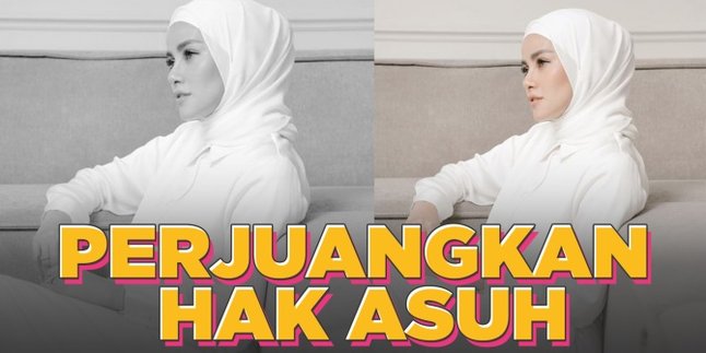 Suing for Divorce from Aufar Hutapea, Olla Ramlan Fights for Custody of Their Child