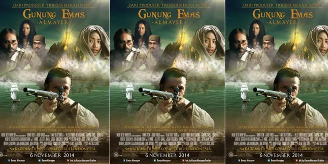 'GUNUNG EMAS ALMAYER', Adaptasi Novel Manca Dengan Rasa Indonesia 'GUNUNG EMAS ALMAYER', Adaptasi Novel Manca Dengan Rasa Indonesia
