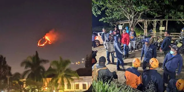 Gunung Panderman Kebakaran Hutan, Petugas Utamakan Evakuasi Pendaki