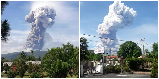 Gunung Soputan Meletus, Penyebabnya Karena Gempa Palu & Donggala?