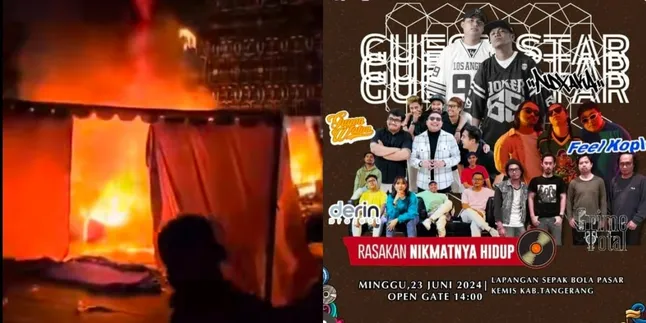 Guyon Waton dan NDX A.K.A Gagal Tampil di Konser Lentera Festival, Penonton Bakar Panggung!