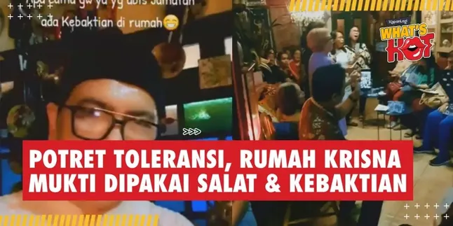Habis Jumatan Langsung Kebaktian: Rumah Krisna Mukti Jadi Simbol Keharmonisan Beragama