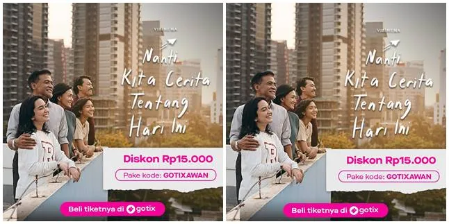 Hadiah Awal Tahun, Tiket 'NKCTHI' Dijual Hanya Rp15.000!
