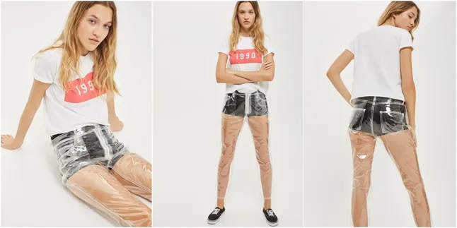 Hadir Celana Jins Transparan, Tren Fashion Yang Makin Keren Atau?
