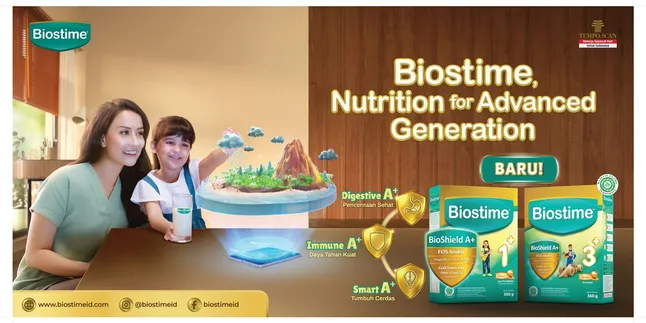 Hadir dengan Formula Bioshield A+, Susu Pertumbuhan Biostime Dukung Anak Jadi Advanced Generation