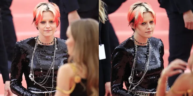 Hadiri Event Chanel di Seoul, 'Alis Gundul' Kristen Stewart Curi Perhatian