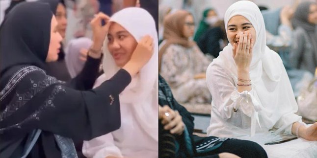 Attending a Study, Aaliyah Massaid is Guided by Kartika Putri to Wear Hijab to Cover Her Aurat Perfectly - Flood of Prayers and Positive Responses