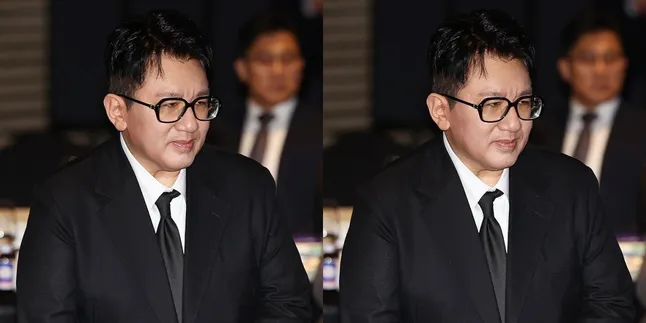 Hadiri Pertemuan KELA, Penampilan Terbaru Bang Si Hyuk Curi Perhatian