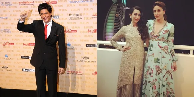 Hadiri TOIFA di Dubai, SRK Tampil Keren Bareng Kareena & Karisma