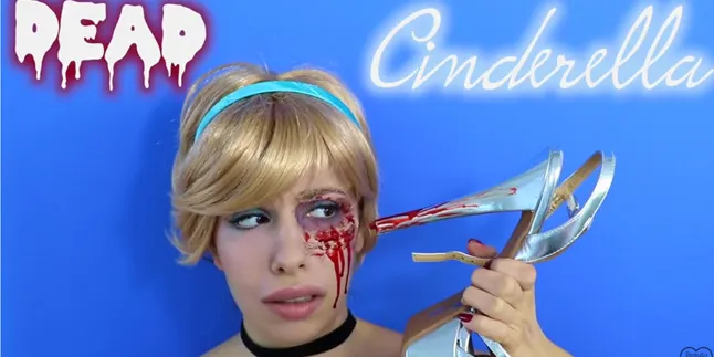 Halloween's Coming, Intip Inspirasi Makeup Disney Princess Ngeri