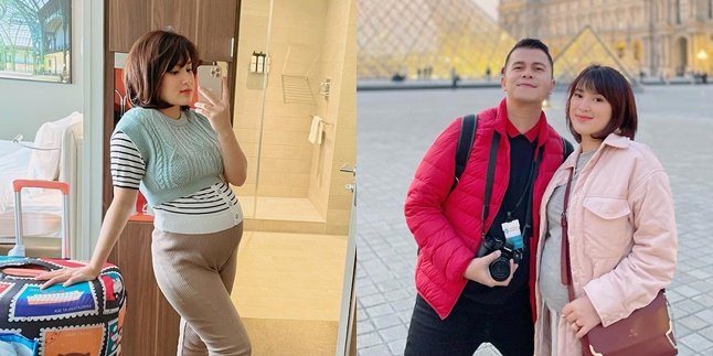 9 Months Pregnant, 8 Photos of Rosiana Dewi Showing Baby Bump - Face and Appearance Still Cute Like a Teenager
